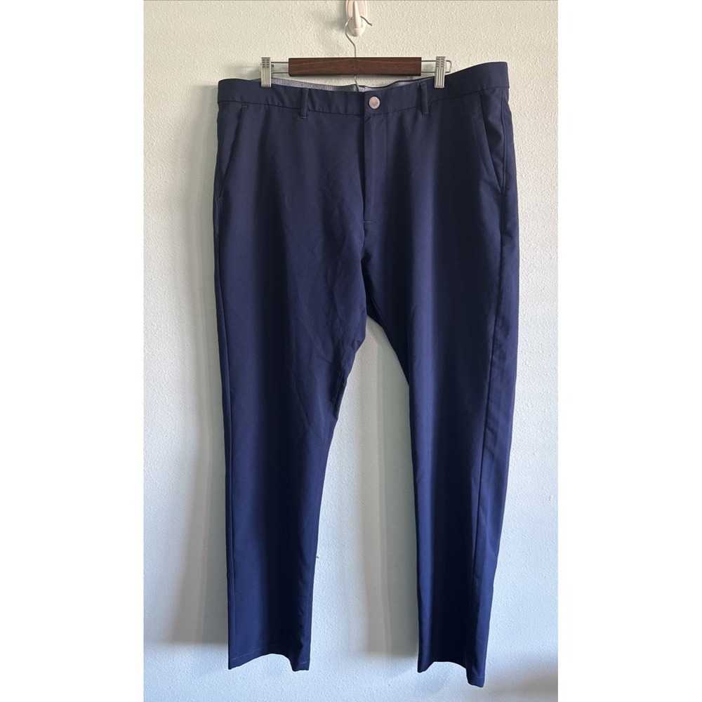 BONOBOS Pants Mens 40x32 Navy Slim Activewear Performance Tech Golf
